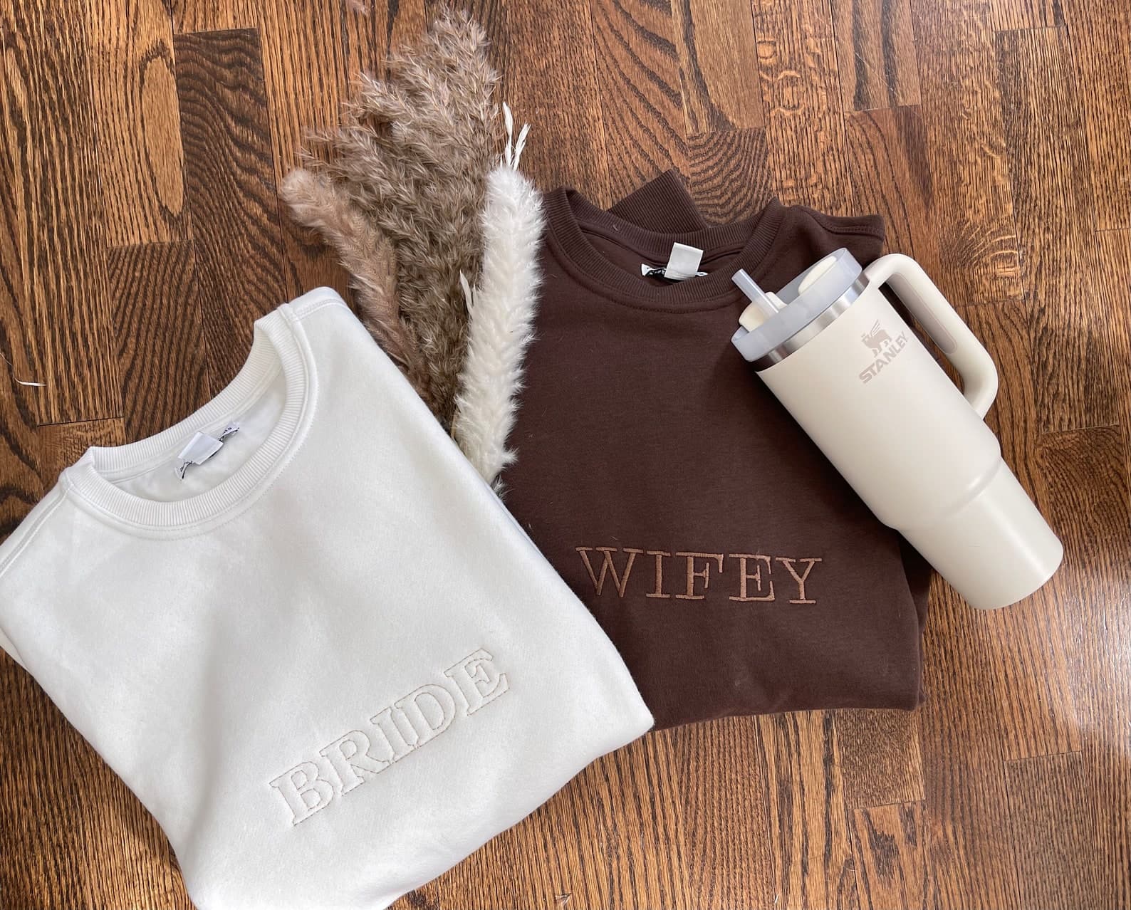 Future Mrs Sweatshirt-Embroidered Sweatshirt-Bride Crewneck-Mrs Sweatshirt-Custom Embroidered Sweatshirt-Wifey Sweatshirt-Bride Sweatshirt