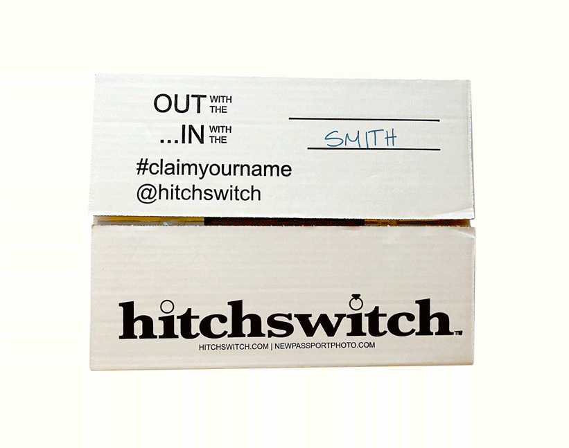 HitchSwitch Platinum Name Change Service - Gift Card